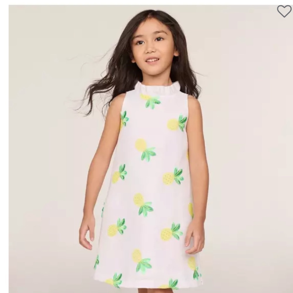 Janie & Jack THE PINEAPPLE GROVE DRESS size 6